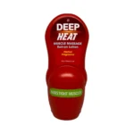 Deep Heat Muscle Massage Roll-On Lotion 50ml – lotion do masażu mięśni, butelka przód
