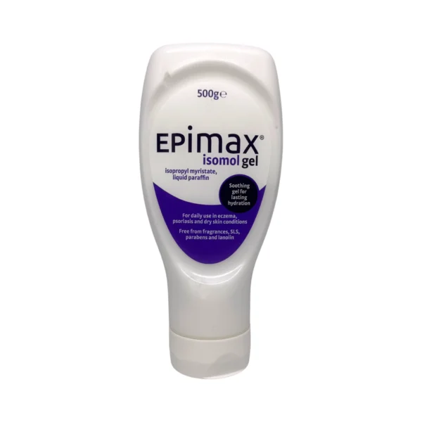 EPIMAX Isomol Gel 500 g – żel emolientowy do suchej skóry, opakowanie