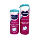 Caldesene Medicated Powder 55g i 100g – leczniczy puder na odparzenia pieluszkowe, opakowania porównanie
