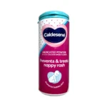 Caldesene Medicated Powder 55g – zapobiega i leczy podrażnienia skóry niemowląt, pojemnik przód