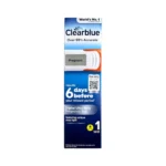 Clearblue Digital Ultra Early Pregnancy Test 1 test – test ciążowy wykrywający ciążę 6 dni wcześniej, pudełko przód