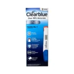 Clearblue Digital Ultra Early Pregnancy Test 2 testy – technologia Floodguard ograniczająca błędy użycia, pudełko tył