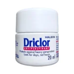 Driclor Antiperspirant 20 ml – antyperspirant roll-on z chlorkiem glinu 20% na nadmierne pocenie, butelka