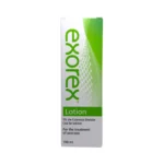 Exorex Lotion 100ml – emulsja skórna 5% z dziegciem węglowym, pudełko przód