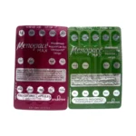 Menopace Max Vitabiotics – kapsułki z izoflawonami wspierające hormony, tył blistera