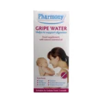 Pharmony Gripe Water 150ml – łagodzi dolegliwości trawienne u dzieci od 1 miesiąca, pudełko przód