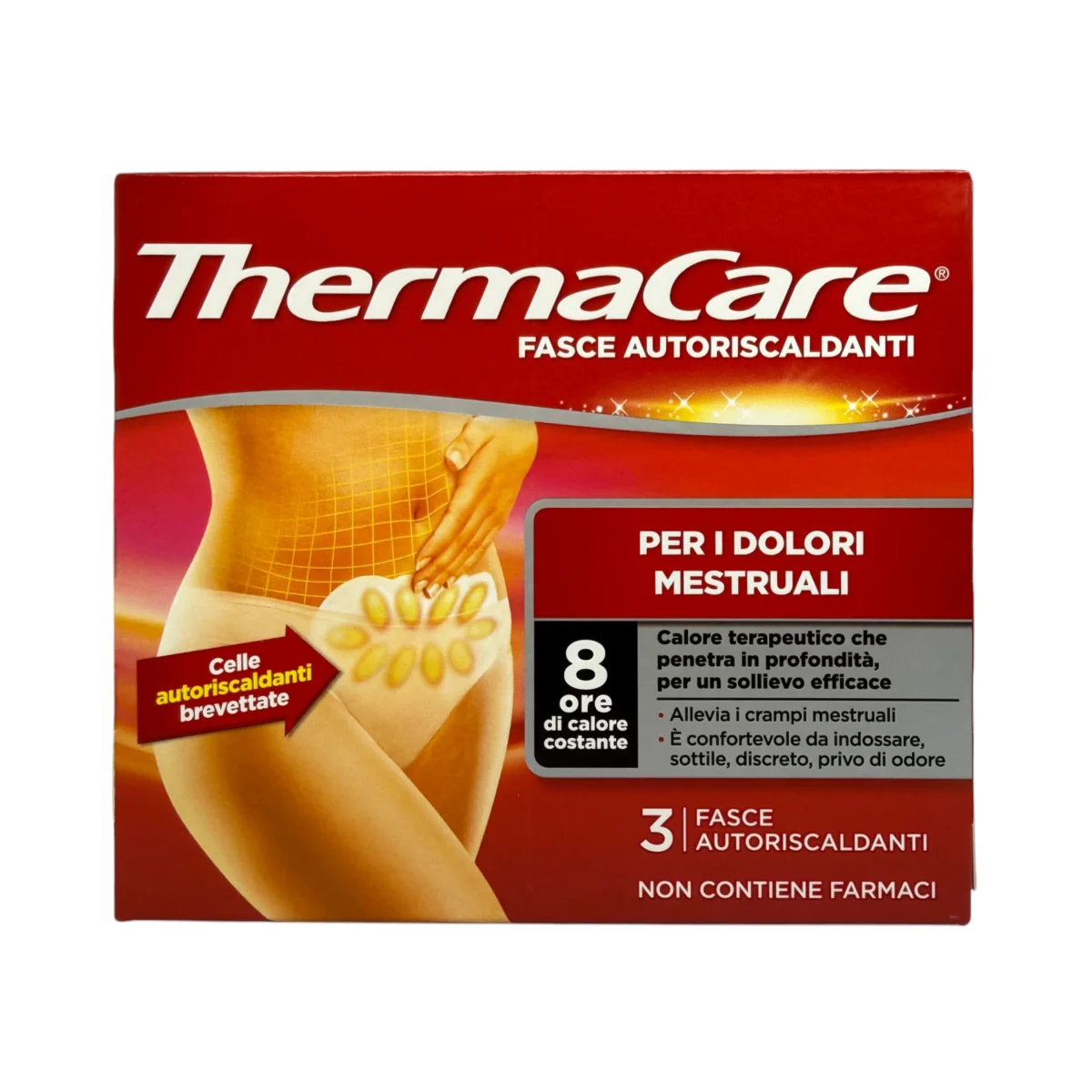 ThermaCare plastry rozgrzewające na bóle menstruacyjne – opakowanie 3 szt.