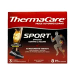 ThermaCare Sport 3 sztuki – skuteczny na ból mięśni po treningu, pudełko przód