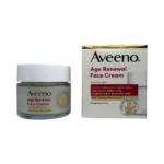 Aveeno Age Renewal Face Cream 50 ml – słoiczek i opakowanie kremu do twarzy
