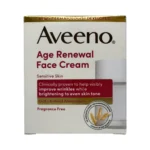 Aveeno Age Renewal Face Cream 50 ml – przednia strona opakowania kremu do twarzy