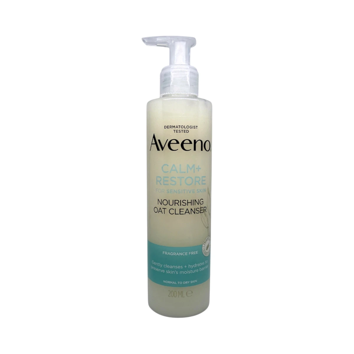 aveeno-calm-and-restore-nourishing-oat-cleanser-200ml Aveeno Calm + Restore Nourishing Oat Cleanser 200 ml – odżywczy preparat do mycia skóry wrażliwej