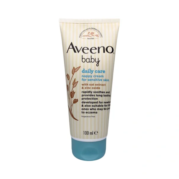 Aveeno Baby Daily Care Nappy Cream 100 ml – krem ochronny do okolic pieluszkowych