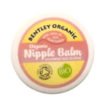 Bentley Organic Nipple Balm 17g – nawilża podczas karmienia piersią, słoiczek przód