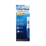 Clearblue Pregnancy Test with Weeks Indicator – cyfrowy test ciążowy ze wskaźnikiem tygodni, opakowanie 2 testów, informacje o działaniu