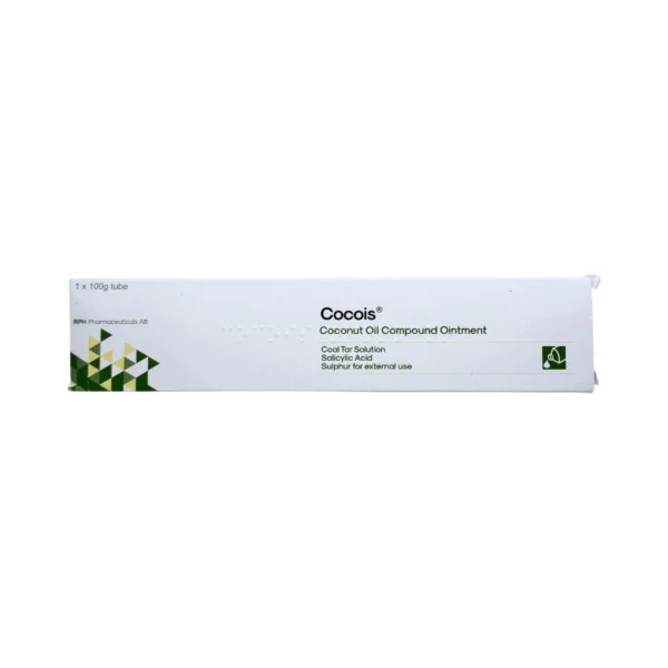 Cocois Coconut Oil Compound Ointment 100 g – maść na łuszczącą się skórę głowy, opakowanie