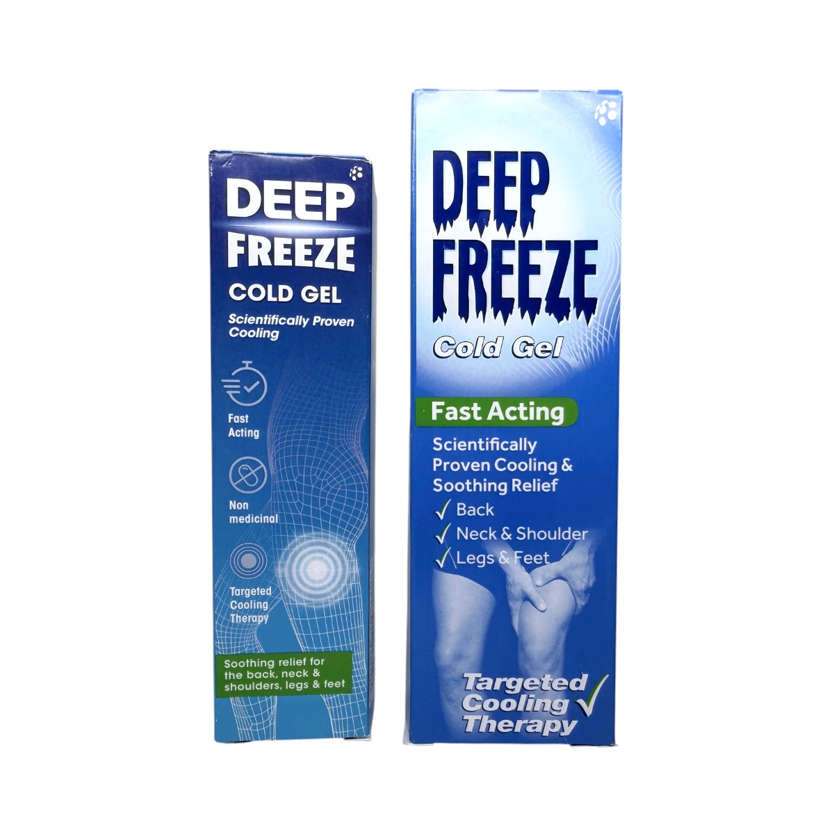 Deep Freeze Cold Gel 35 g i 100 g – chłodzący żel na mięśnie i stawy, dwa opakowania