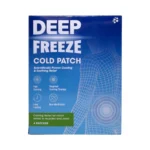 Deep Freeze Cold Patch 4 szt. – chłodzące plastry na bóle mięśni i stawów, opakowanie