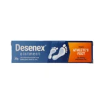 Desenex Ointment 30 g – przód opakowania maści przeciwgrzybiczej na grzybicę stóp, świąd i pieczenie