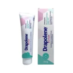 Drapolene Cream 100 g – krem z chlorkiem benzalkoniowym i cetrimidem na odparzenia pieluszkowe, tubka i opakowanie