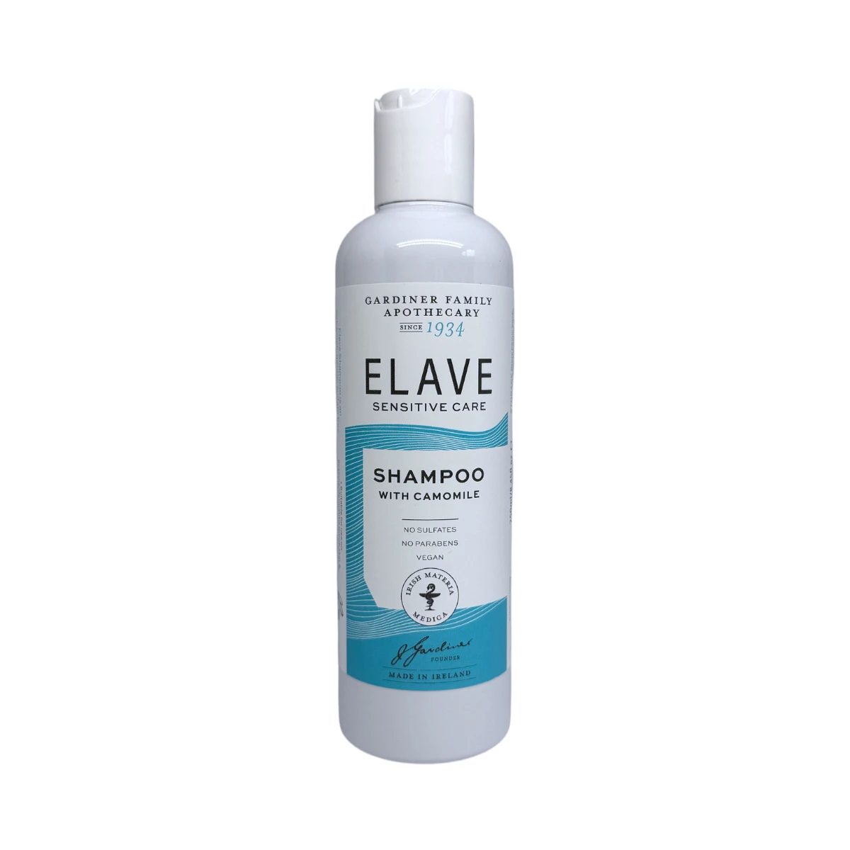 Elave Shampoo with Chamomile 250 ml – szampon z rumiankiem do wrażliwej skóry głowy, butelka