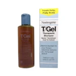 Neutrogena T/Gel Therapeutic Shampoo 125 ml – szampon z dziegciem węglowym na łupież i swędzącą skórę głowy, butelka i kartonik