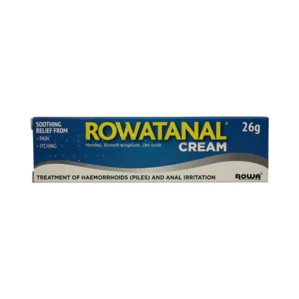 Rowatanal Cream 26 g – krem na hemoroidy i podrażnienia okolic odbytu, kartonik