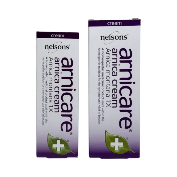 Nelsons Arnicare Arnica Cream – krem z arniką na stłuczenia, opakowania 30 g i 50 g