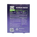 Deep Relief Actiflex Patch – hydrożelowe plastry chłodzące na stawy z omułkiem i kwasem hialuronowym 4szt - obrazek 4