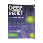 Deep Relief Actiflex Patch – hydrożelowe plastry chłodzące na stawy z omułkiem i kwasem hialuronowym 4szt - obrazek 2