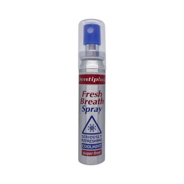 Dentiplus Fresh Breath Spray Cool Mint 25 ml – odświeżający spray do ust o smaku Cool Mint, bez cukru