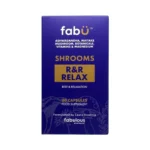 fabÜ Shrooms R&R Relax 60 kapsułek – suplement z ashwagandhą, Maitake i magnezem, kartonik