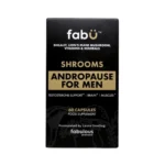 Fabu Shrooms Andropause for Men – suplement diety z shilajit i Lion’s Mane, opakowanie 60 kapsułek