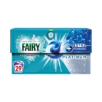 Fairy Non Bio Platinum 29 – kapsułki do prania dla wrażliwej skóry, opakowanie