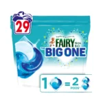 Fairy Non Bio The Big One 29 – skoncentrowane kapsułki do prania dla wrażliwej skóry, opakowanie