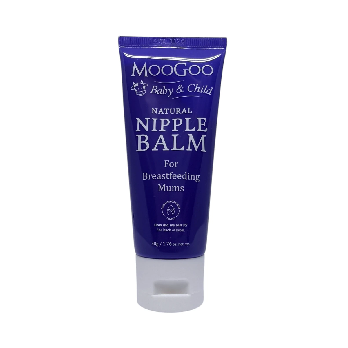 MooGoo Natural Nipple Balm 50 g – naturalny balsam do brodawek dla mam karmiących piersią, tubka