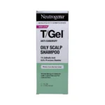 Neutrogena T/Gel Oily Scalp Shampoo 250 ml – szampon przeciwłupieżowy do tłustej skóry głowy, kartonik
