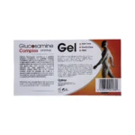 Optima Glucosamine Complex Gel 125 ml – tył opakowania ze składem, sposobem użycia i kodem EAN