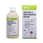 Ovelle Menthol & Wintergreen Cream 125 ml – krem z mentolem i wintergreen, butelka i kartonik