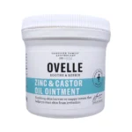 Ovelle Zinc & Castor Oil Ointment 100 g – maść cynkowa z olejem rycynowym na odparzenia i podrażnienia skóry, słoik