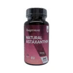 WeightWorld Natural Astaxanthin 18 mg 240 kapsułek miękkich – suplement diety, butelka